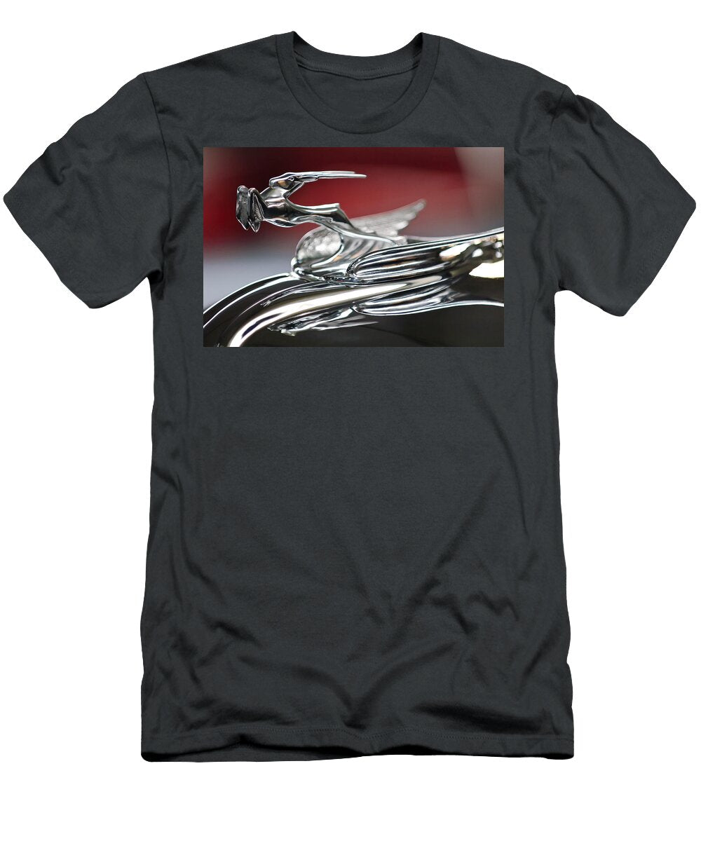 1931 Chrysler Cg Imperial Roadster Hood Ornament Jill Reger T-Shirt
