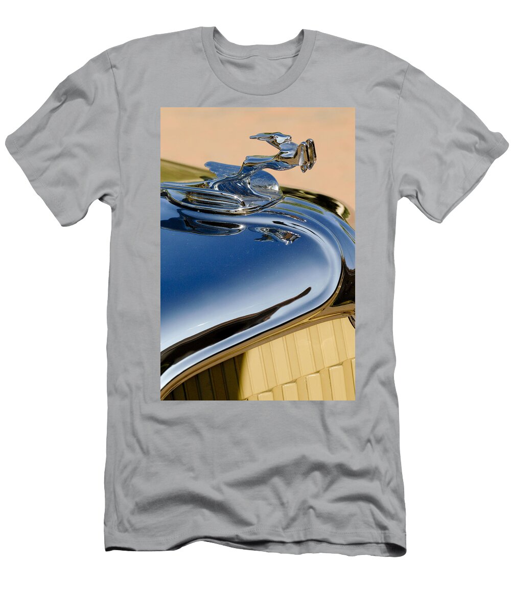 1931 Chrysler Cn Roadster Hood Ornament 3 Jill Reger T-Shirt