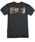 1931 Ford Model a Hood Emblem Brown Liesl Walsh T-Shirt