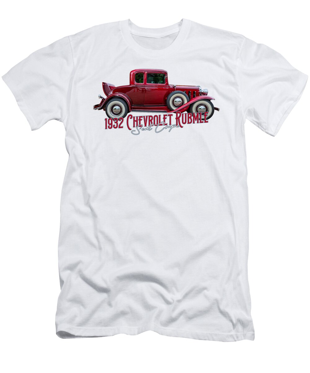 1932 Chevrolet Rumble Seat Coupe Gestalt Imagery T-Shirt