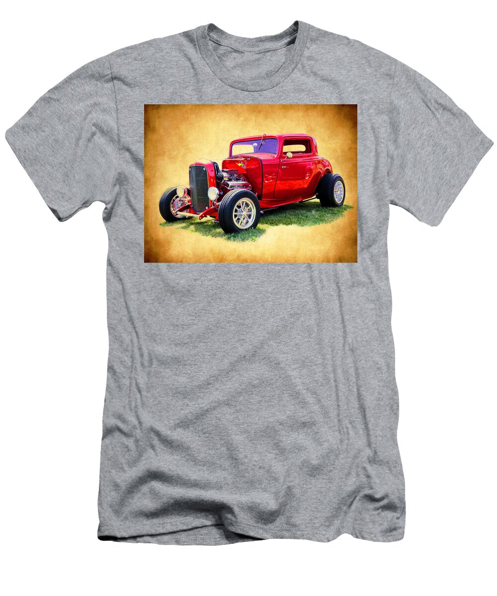 1932 Ford 3 Window Steve Mckinzie T-Shirt