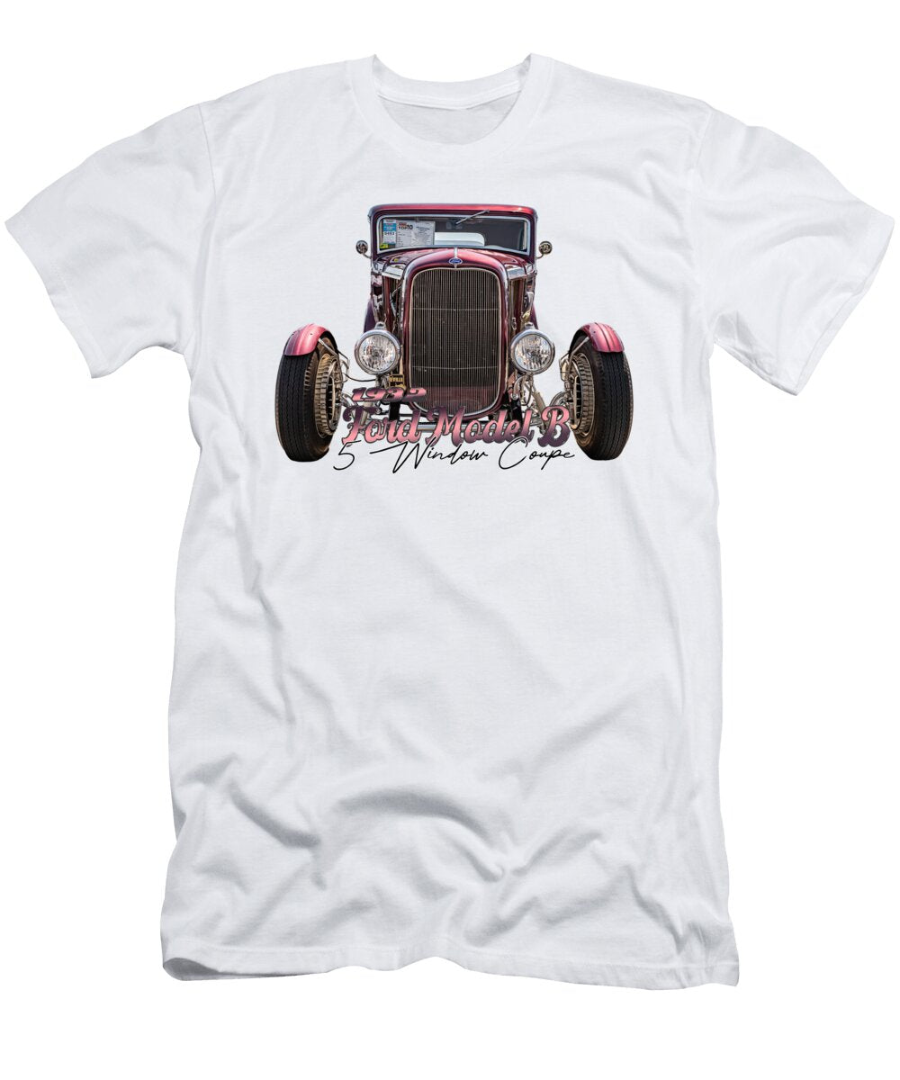 1932 Ford Model B 5 Window Coupe Gestalt Imagery T-Shirt