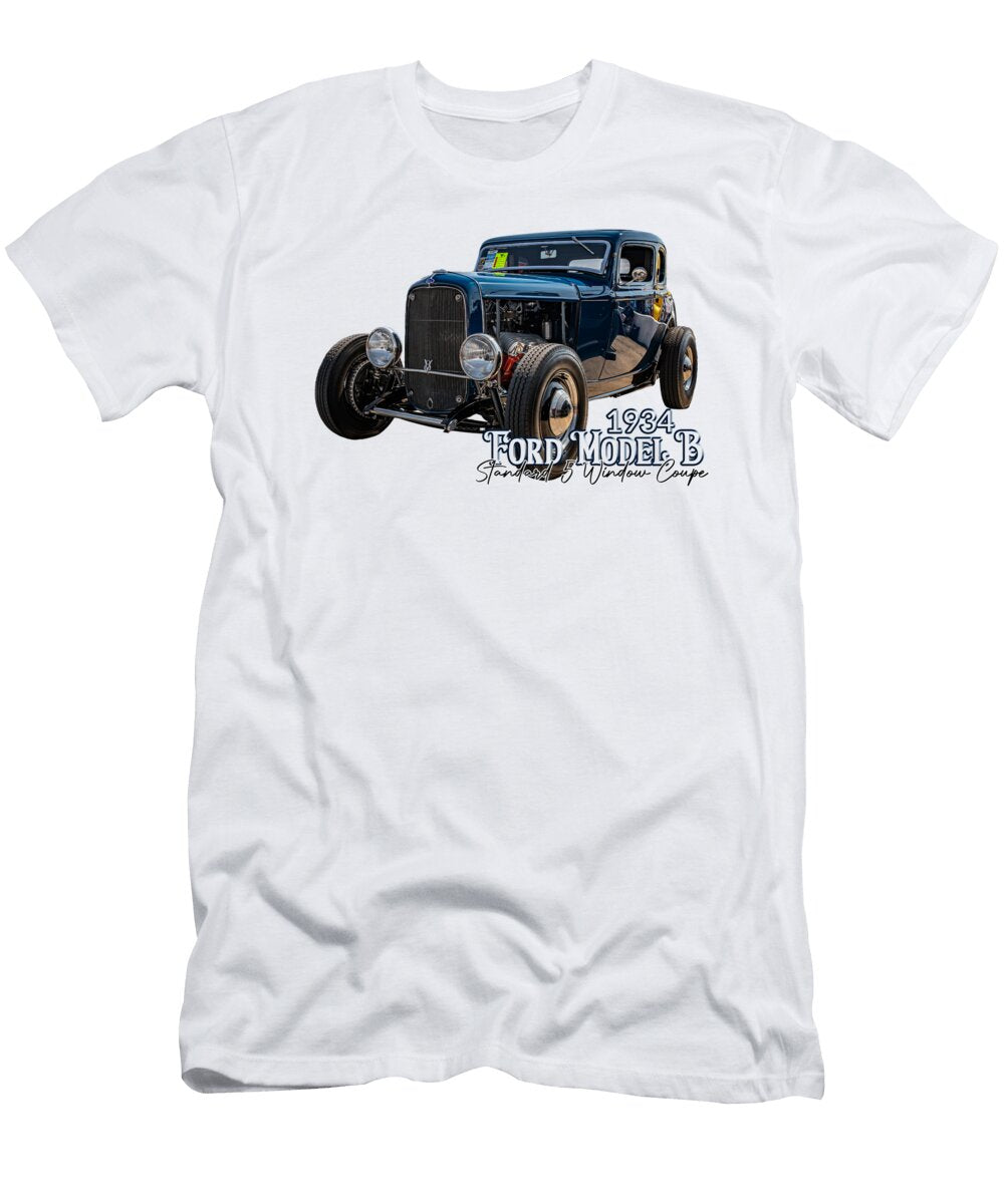 1932 Ford Model B Standard 5 Window Coupe Gestalt Imagery T-Shirt