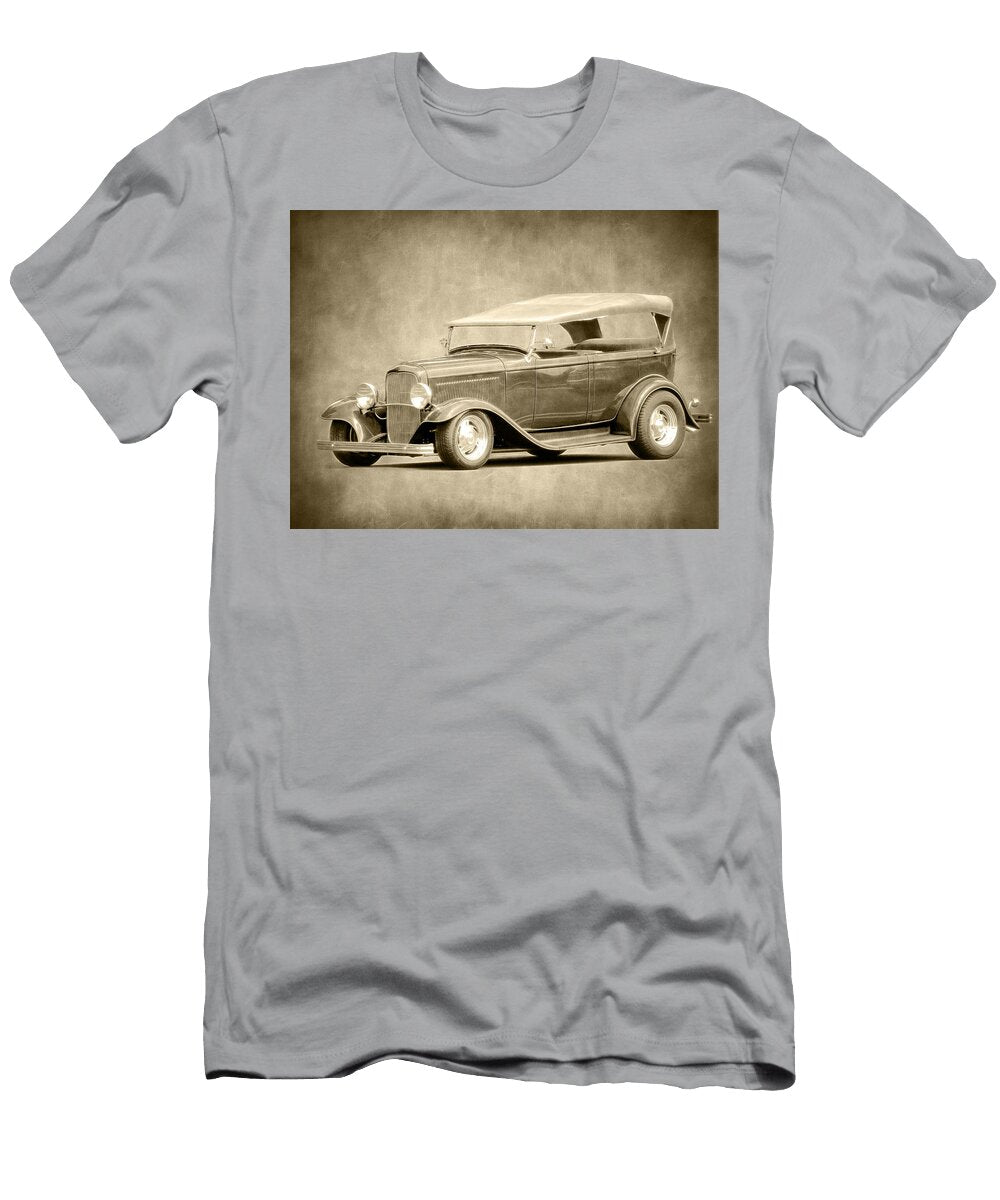 1932 Ford Pheaton Sepia Steve Mckinzie T-Shirt