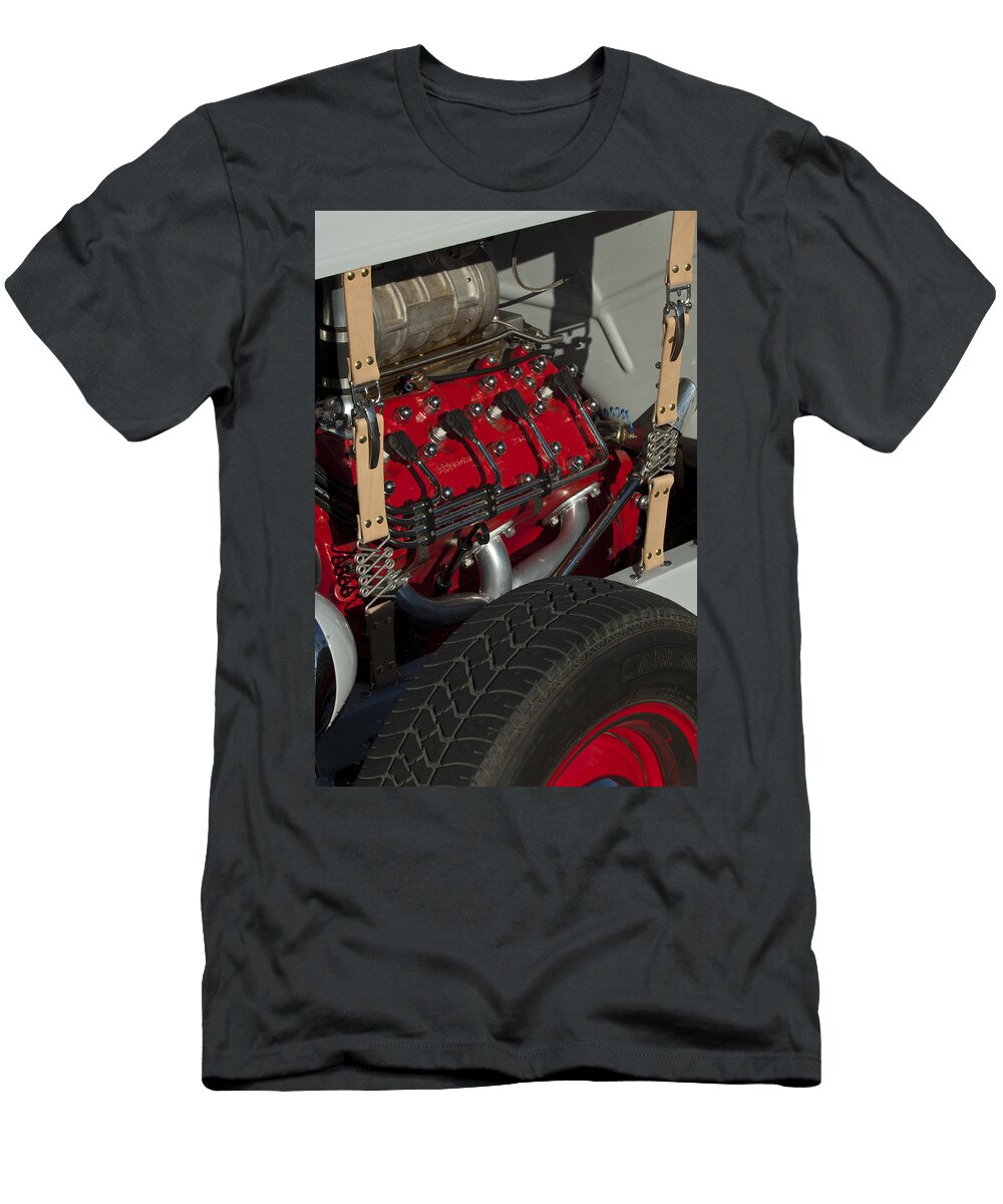 1932 Ford Roadster Engine Jill Reger T-Shirt
