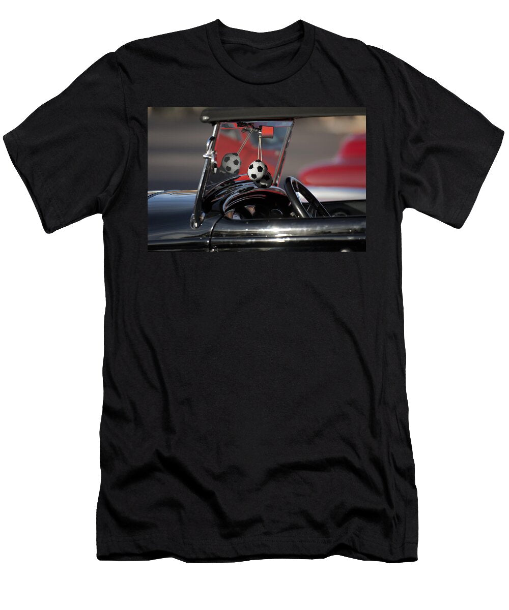 1932 Ford Roadster Fuzzy Dice Jill Reger T-Shirt