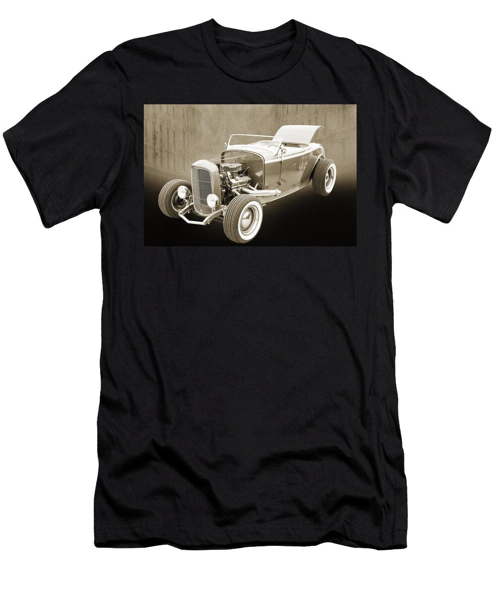 1932 Ford Roadster Sepia Posters and Prints 01701 M K Miller T-Shirt