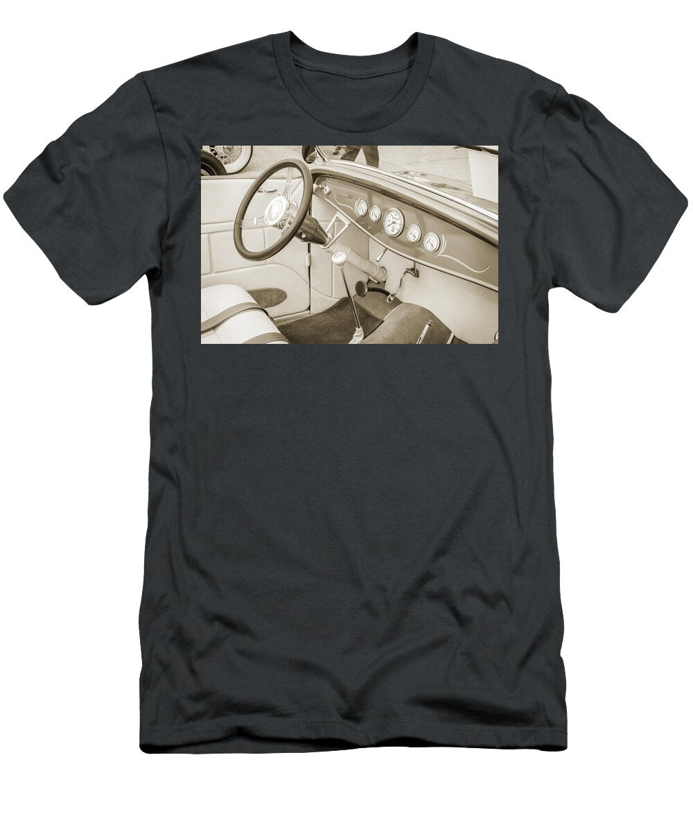 1932 Ford Roadster Sepia Posters and Prints 02401 M K Miller T-Shirt