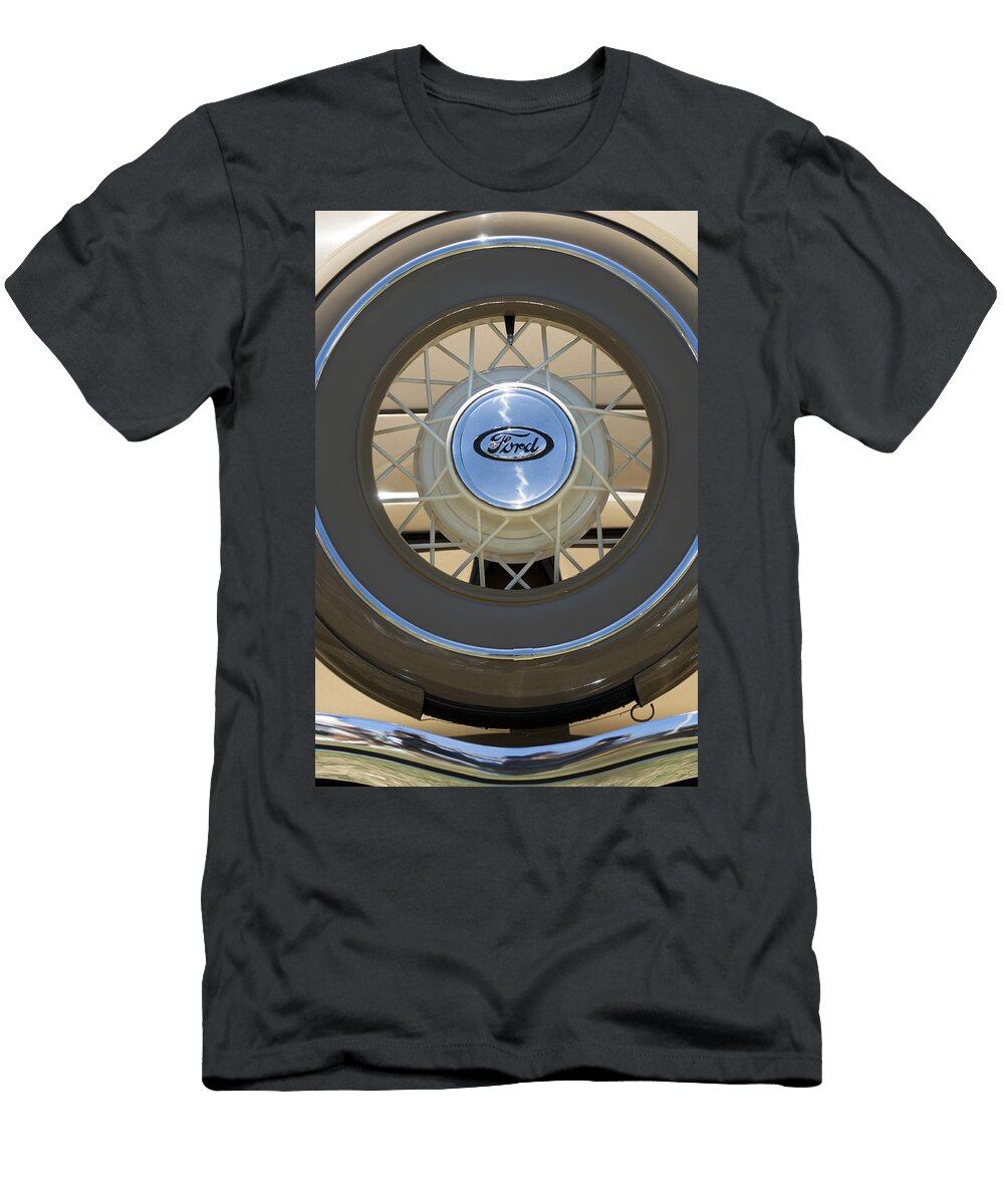 1934 Ford Roadster Spare Tire Jill Reger T-Shirt