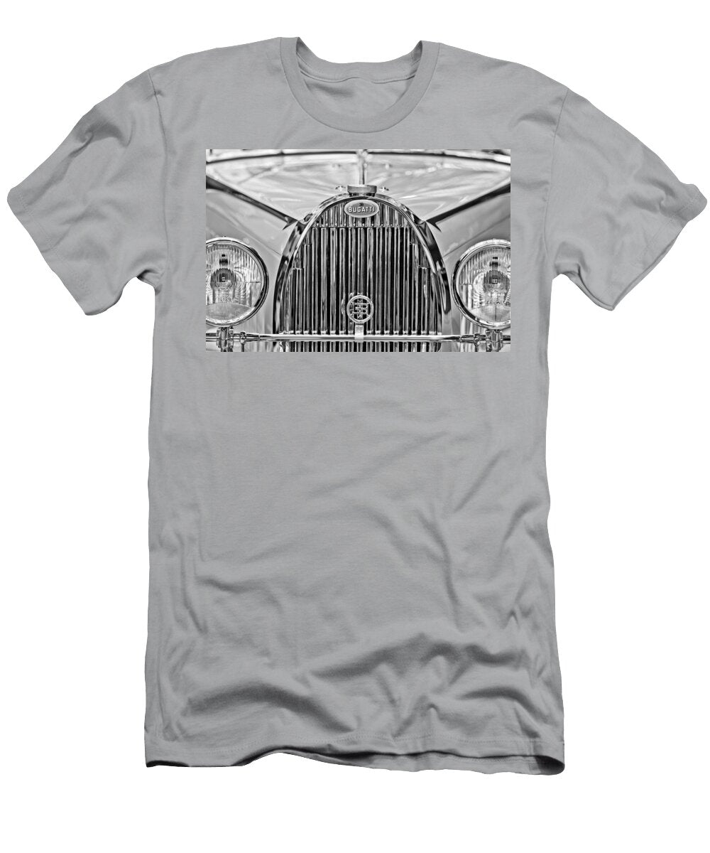 1935 Bugatti Type 57 Roadster Grille Emblem Jill Reger T-Shirt