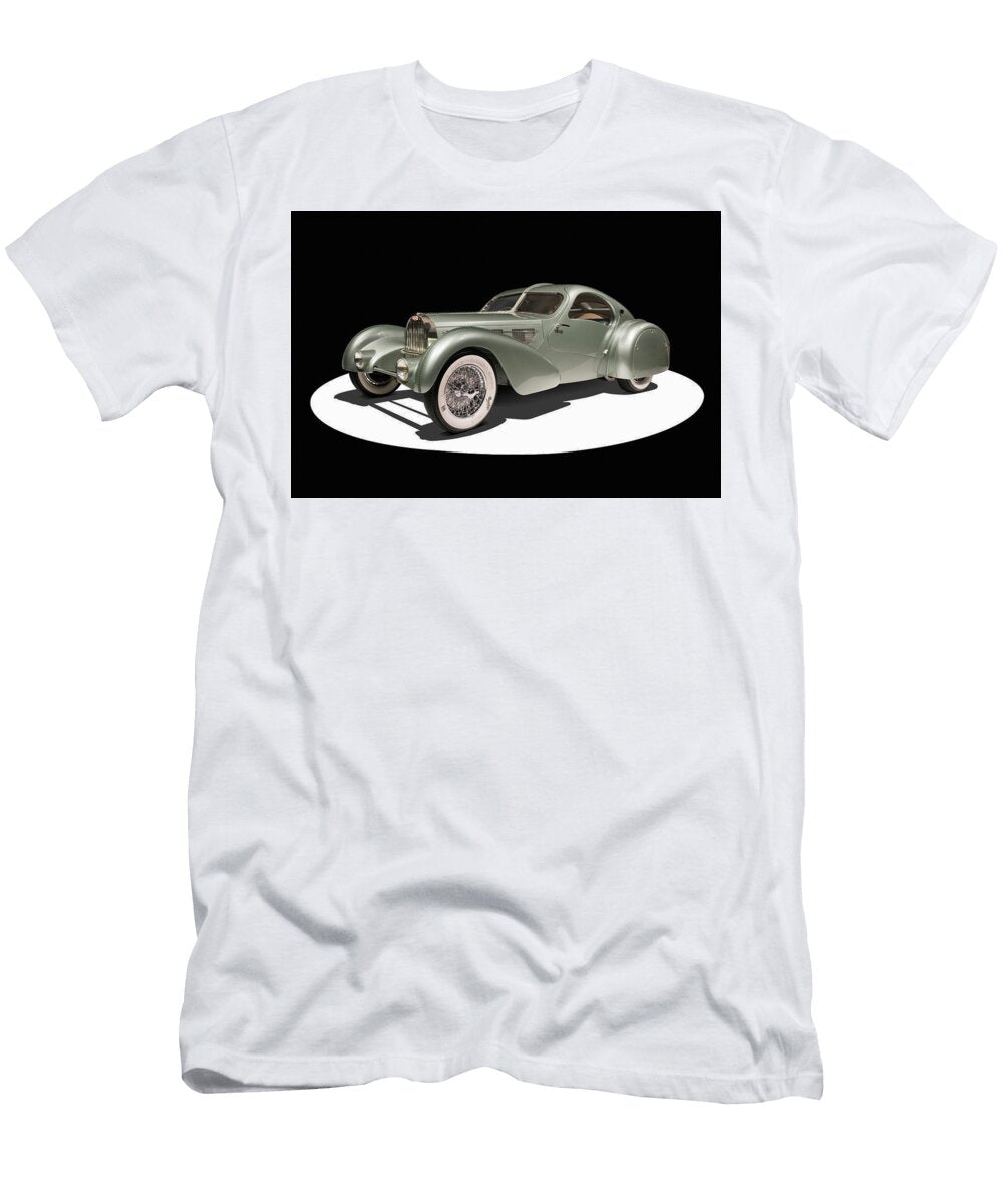 1935 Bugatti Type 57s Aerolith Mike Mcglothlen T-Shirt
