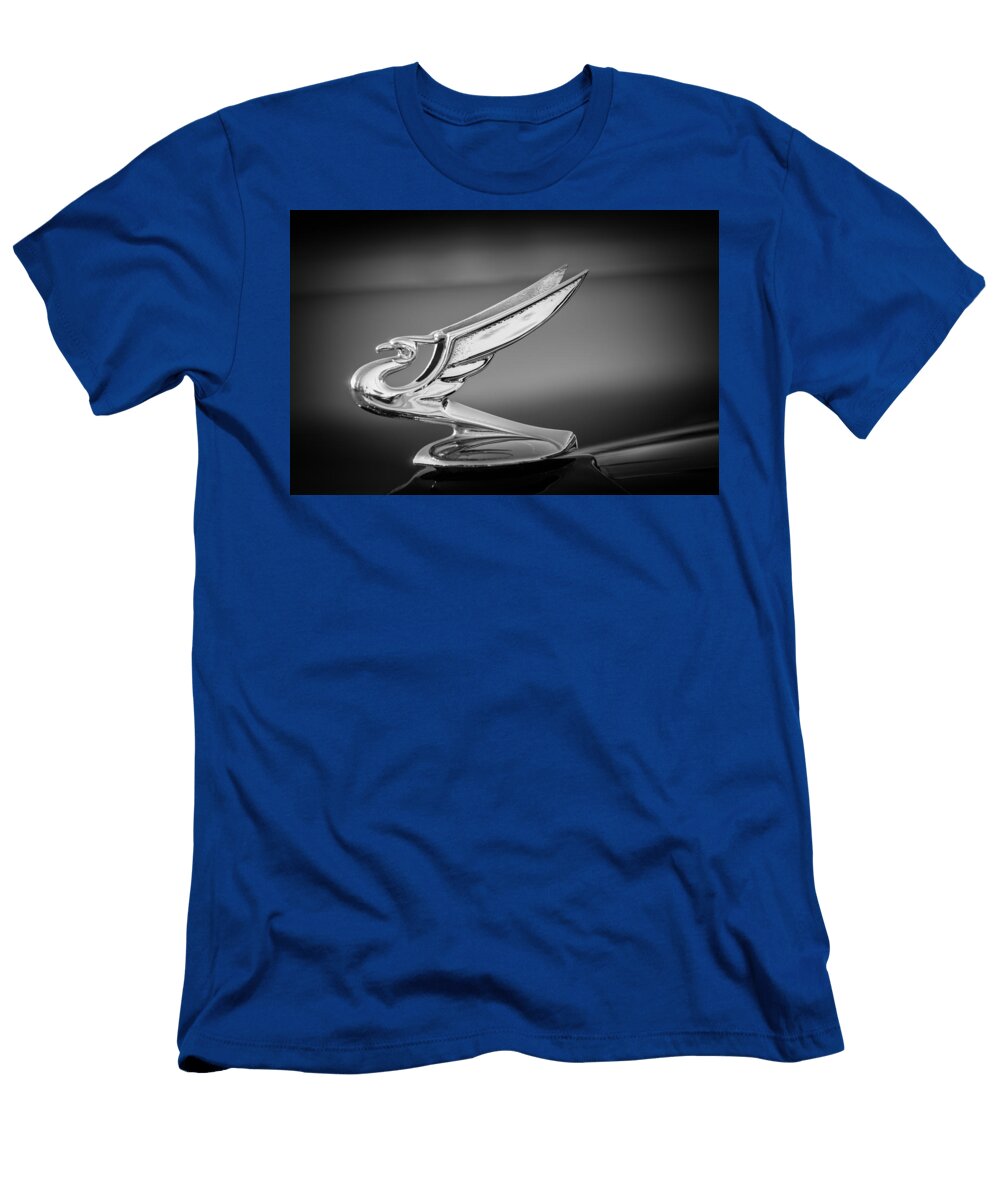 1935 Chevrolet Sedan Hood Ornament 0124bw Jill Reger T-Shirt