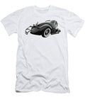 1935 Ford Coupe in Black and White Gill Billington T-Shirt