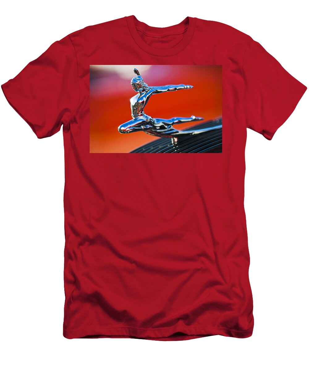 1935 Pontiac Sedan Hood Ornament 2 Jill Reger T-Shirt