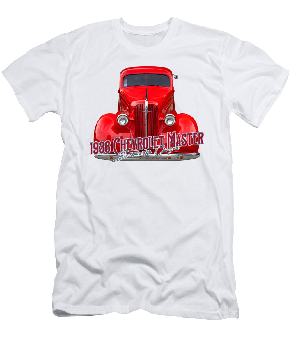 1936 Chevrolet Master Deluxe Business Coupe Gestalt Imagery T-Shirt