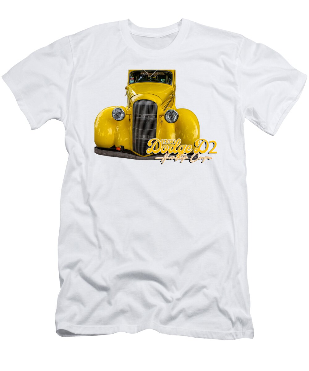 1936 Dodge D2 Hardtop Coupe Gestalt Imagery T-Shirt