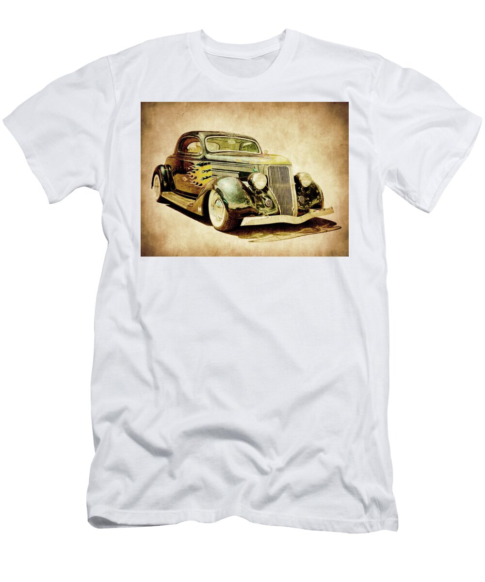 1936 Ford Hot Rod Steve Mckinzie T-Shirt
