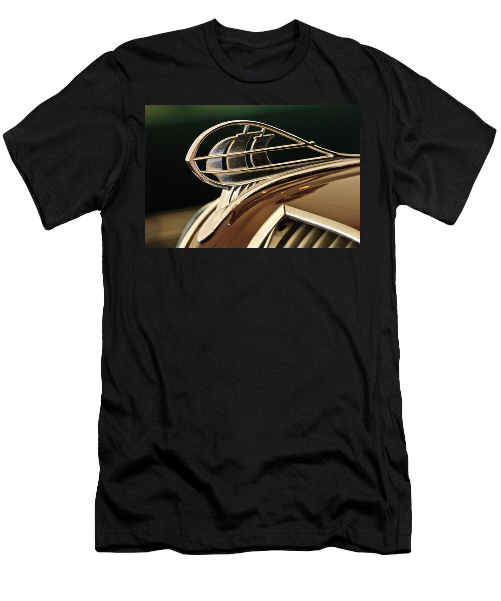 1936 Plymouth Sedan Hood Ornament Jill Reger T-Shirt