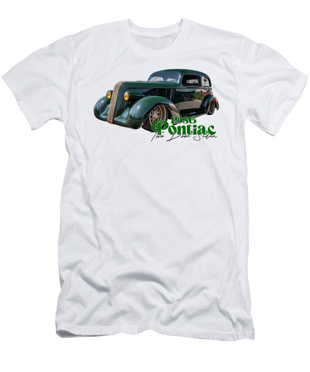 1936 Pontiac 2 Door Sedan Gestalt Imagery T-Shirt