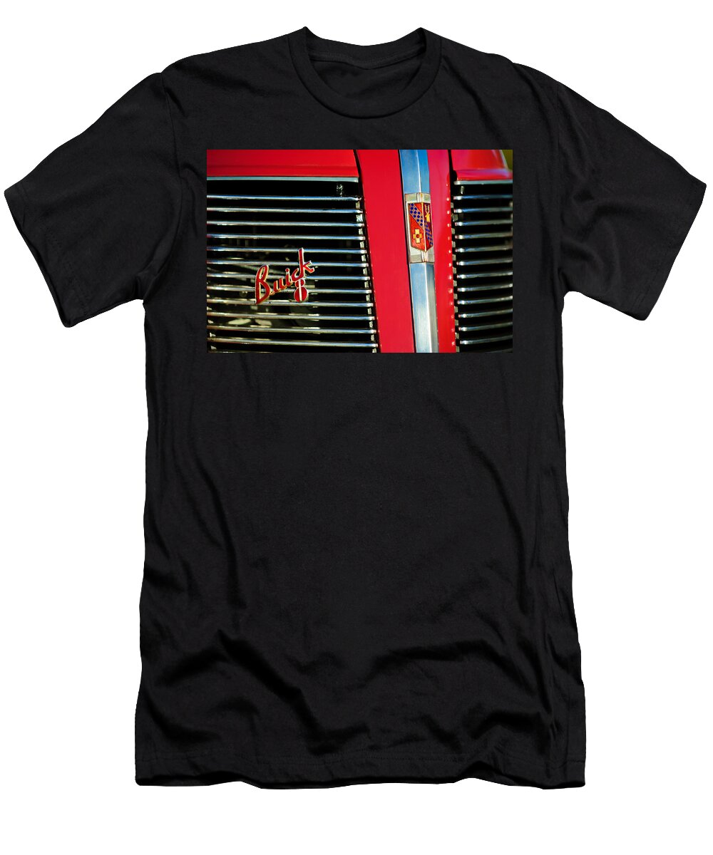 1937 Buick Boattail Roadster Grille Emblems 0997c Jill Reger T-Shirt