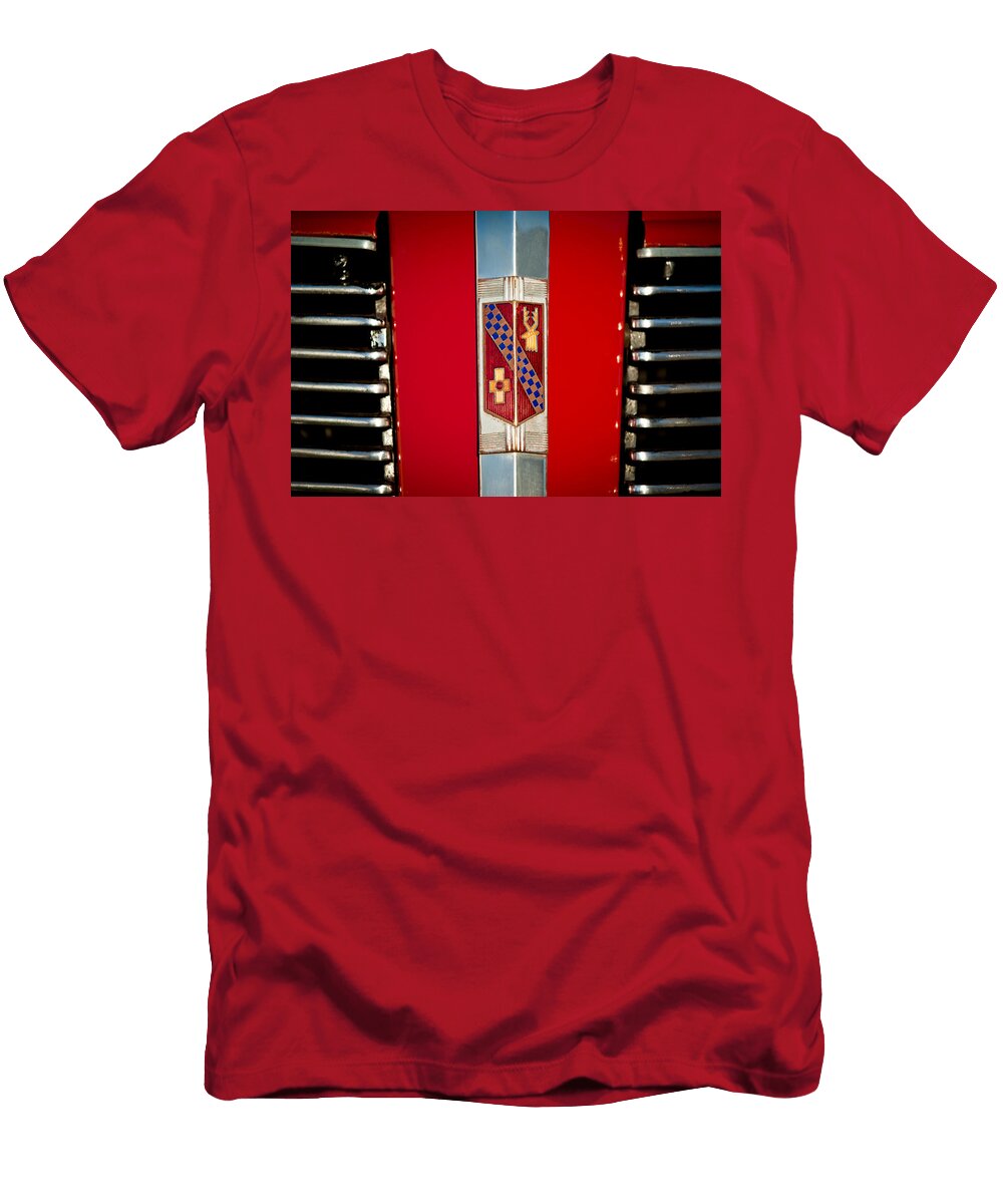 1937 Buick Boattail Roadster Grille Emblems 1021c Jill Reger T-Shirt