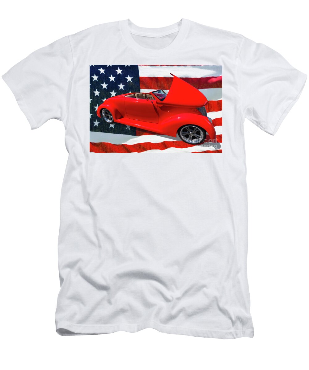 1937 Ford Roadster Jennifer White T-Shirt