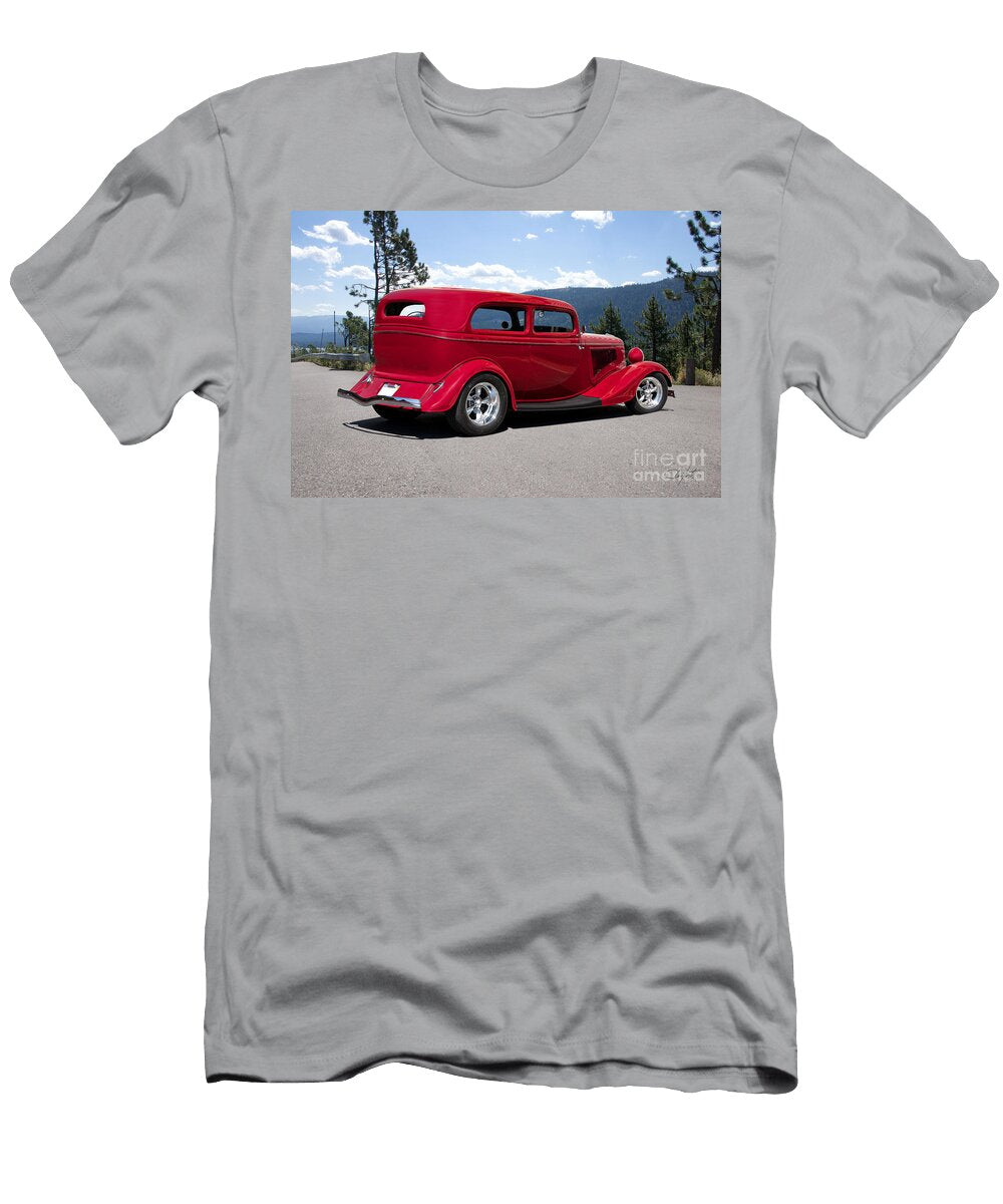 1937 Ford Tudor Sedan Rear View Dave Koontz T-Shirt
