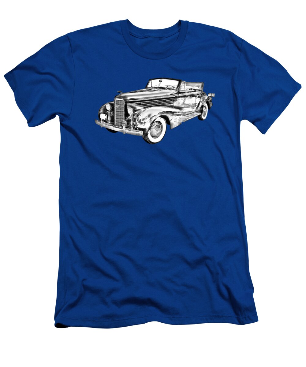 1938 Cadillac Lasalle Illustration Keith Webber Jr T-Shirt