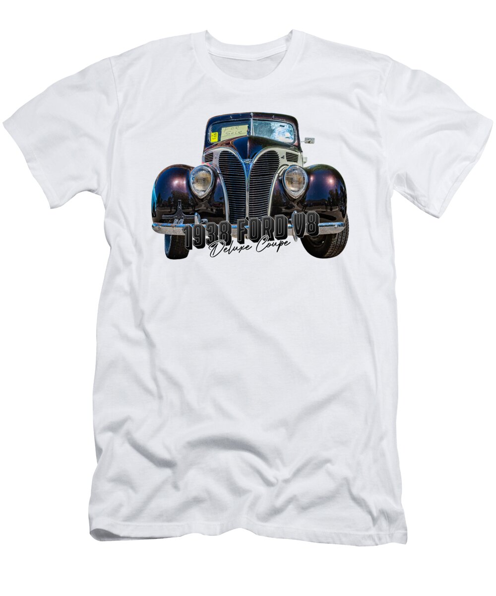 1938 Ford V8 Deluxe Coupe Gestalt Imagery T-Shirt