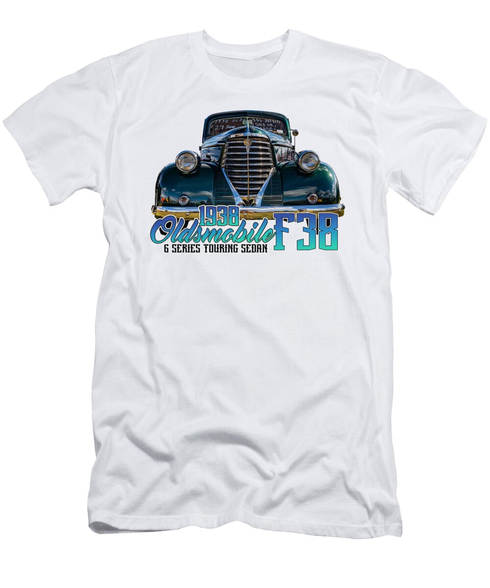 1938 Oldsmobile F38 6 Series Touring Sedan Gestalt Imagery T-Shirt