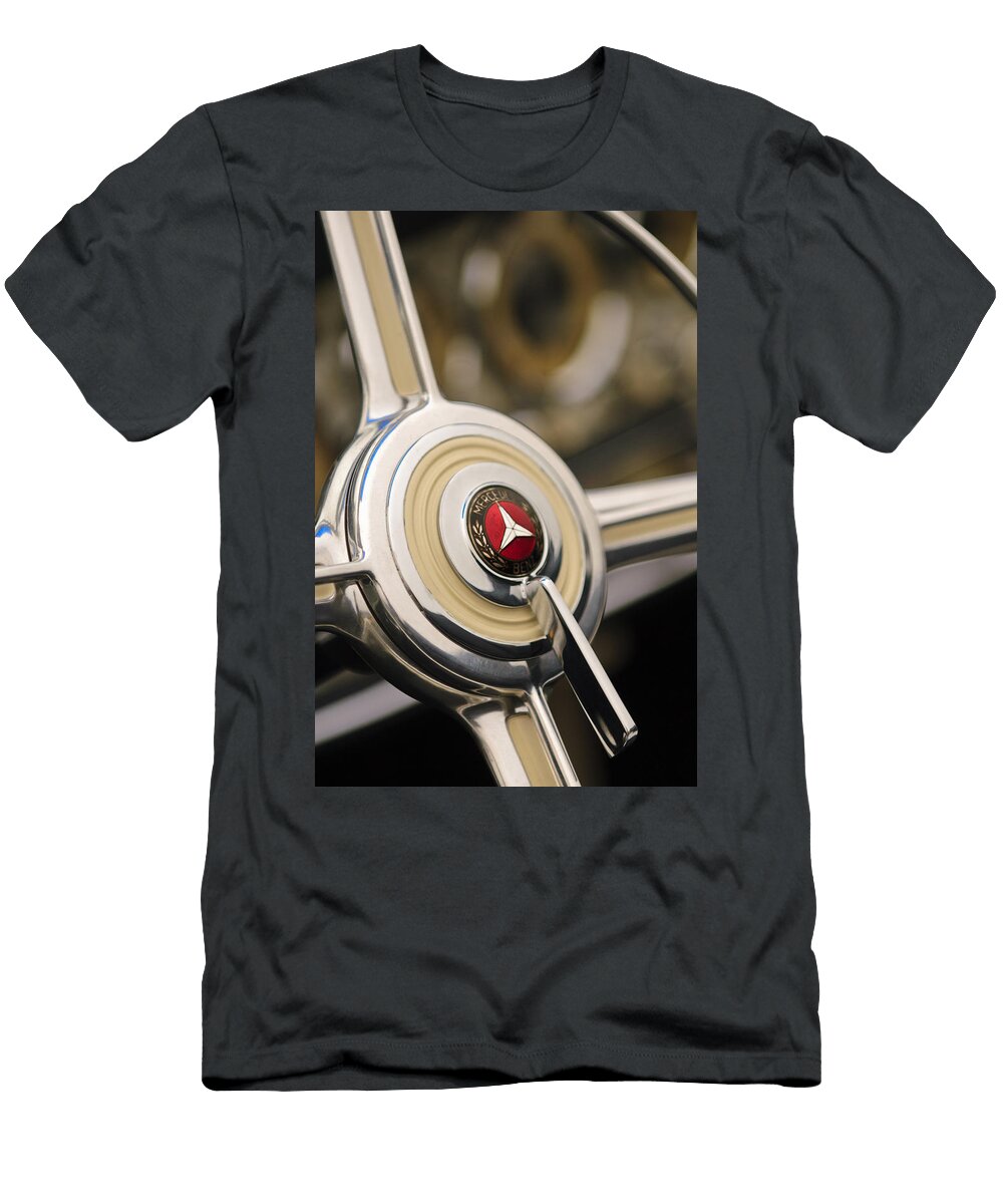 1939 Mercedes Benz 540k Special Roadster Steering Wheel Jill Reger T-Shirt