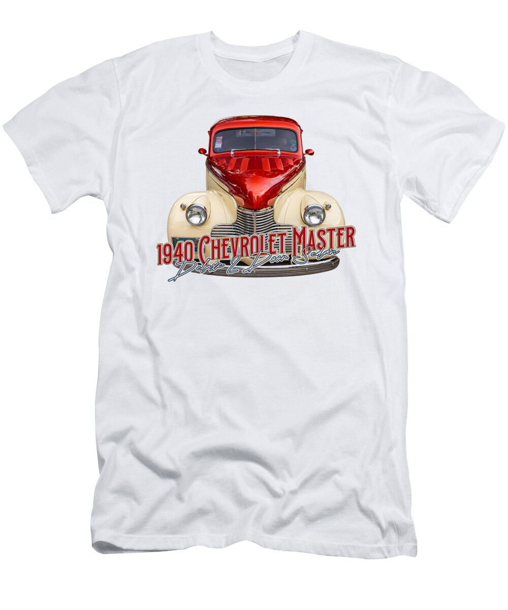1940 Chevrolet Master Deluxe 2 Door Sedan Gestalt Imagery T-Shirt