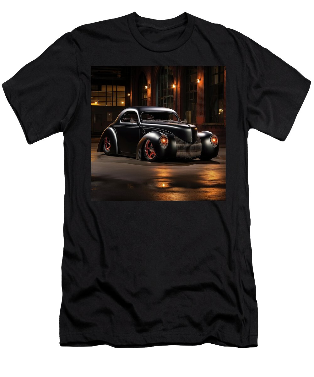1940 Custom Coupe Hotrod Hot 198 Yo Pedro T-Shirt