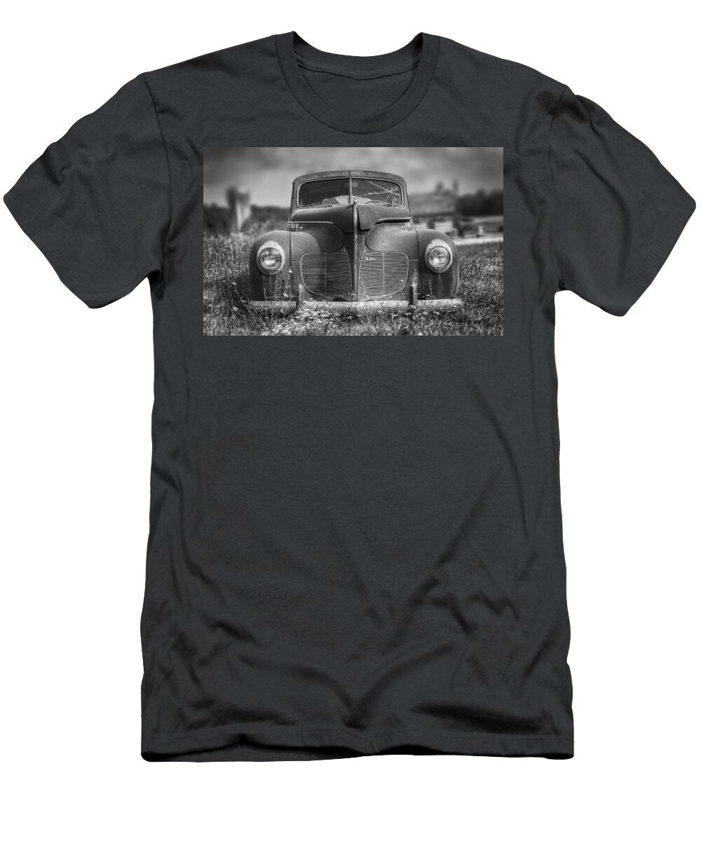 1940 Desoto Deluxe Black and White Scott Norris T-Shirt
