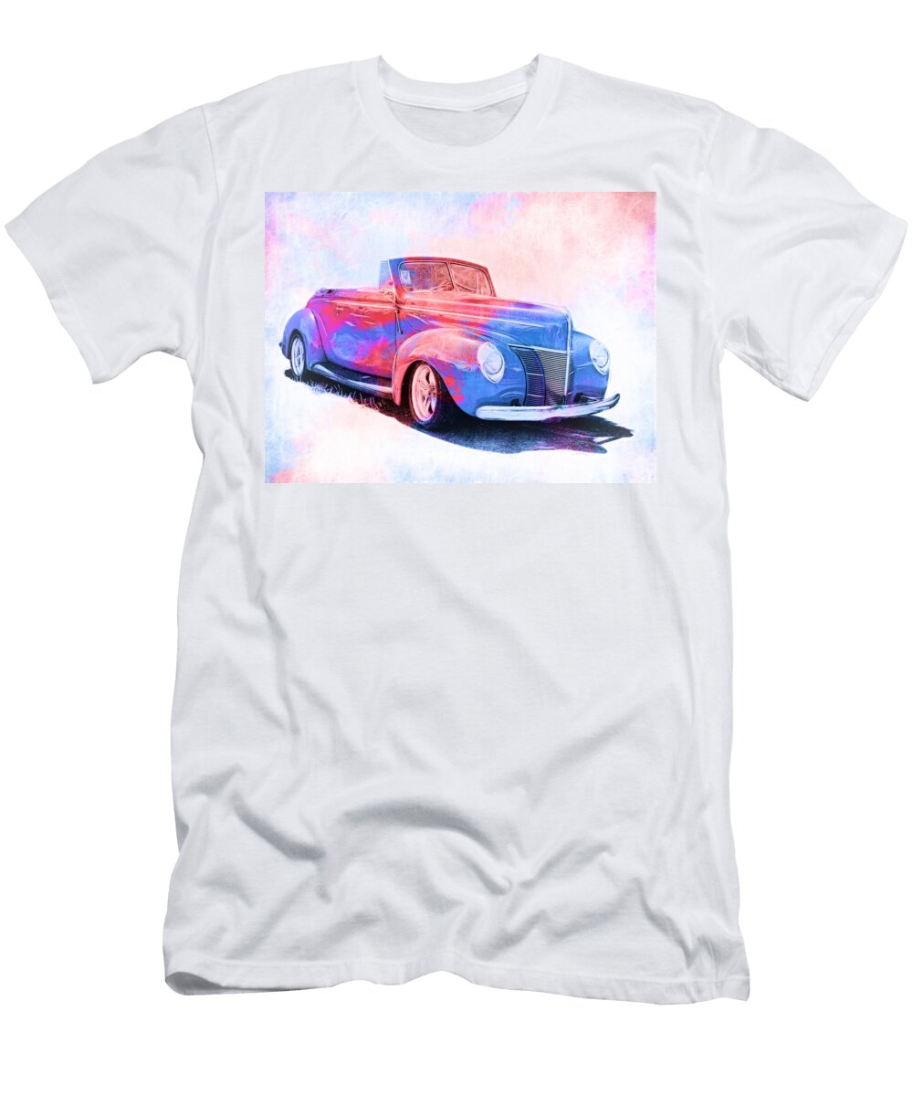 1940 Ford Convertable Colors Steve Mckinzie T-Shirt