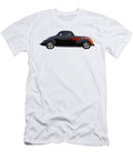 1940 Ford Deluxe Coupe Hot Rod with Flames Gill Billington T-Shirt
