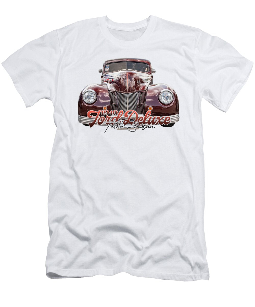 1940 Ford Deluxe Tudor Sedan Gestalt Imagery T-Shirt