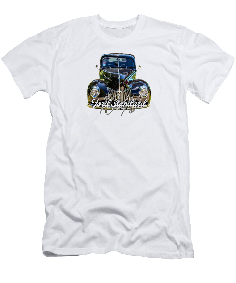 1940 Ford Standard Coupe Gestalt Imagery T-Shirt