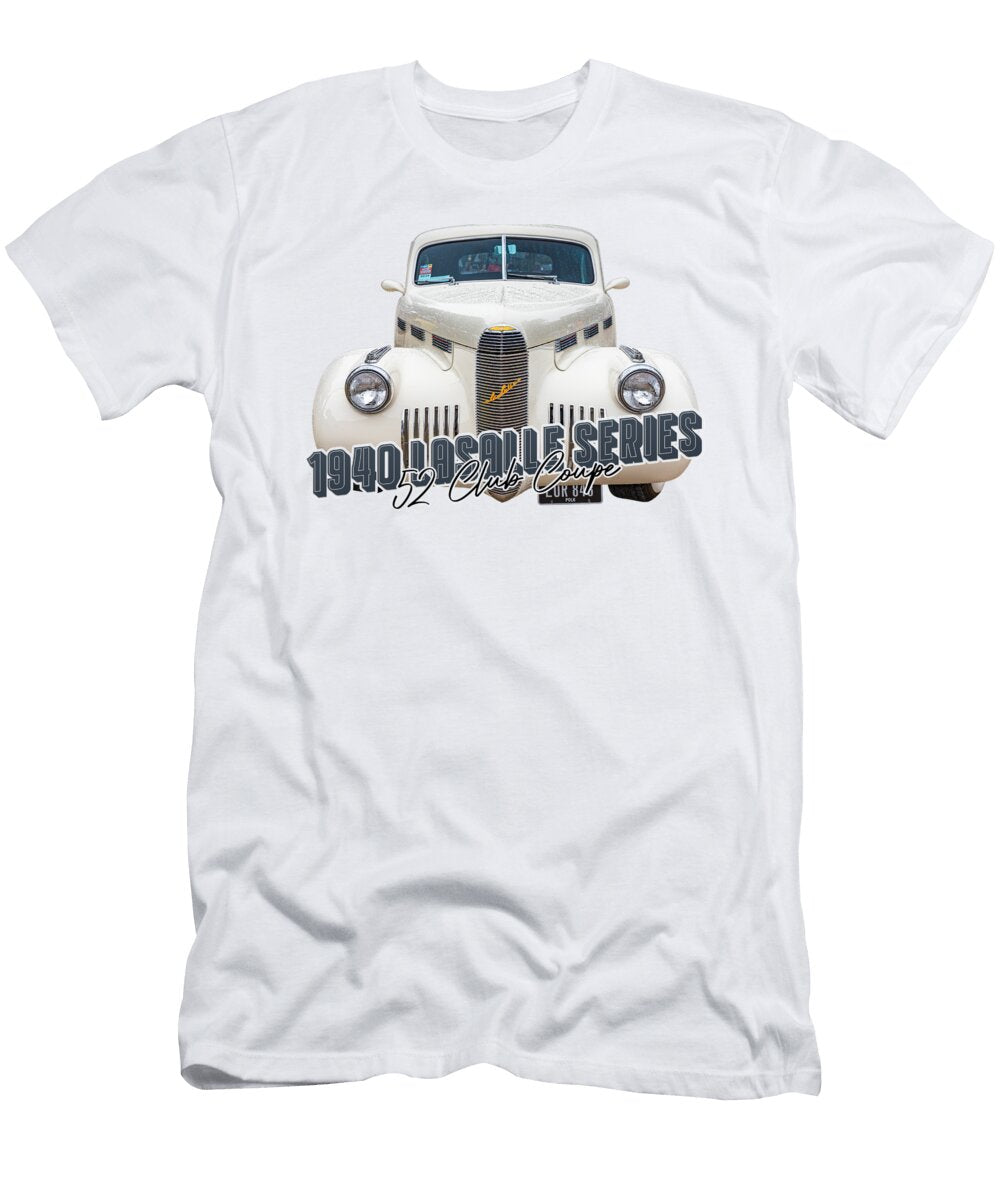 1940 Lasalle Series 52 Club Coupe Gestalt Imagery T-Shirt