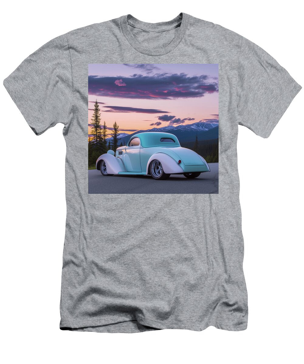 1940 Willys Coupe At Sunset Hot 191 Yo Pedro T-Shirt