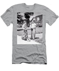 1940s Two Boys on Suburban Sidewalk Vintage Images T-Shirt
