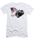 1941 Willys Coupe with US Flag Gill Billington T-Shirt