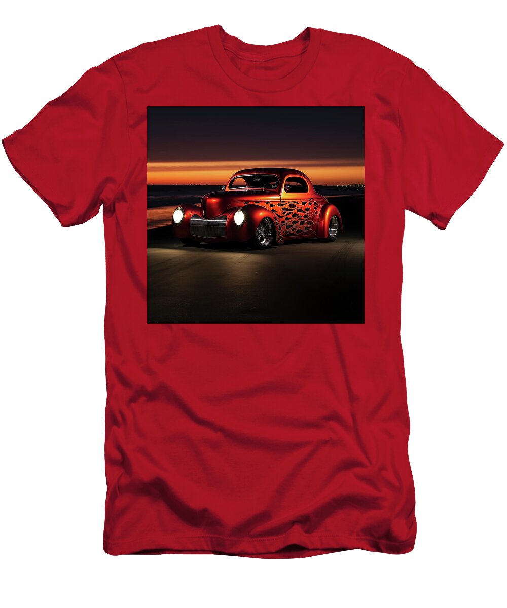1941 Willys Custom Coupe Hot 195 Yo Pedro T-Shirt