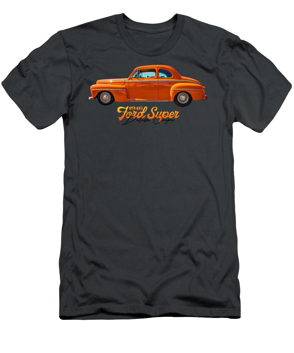 1946 Ford Super Deluxe Coupe Gestalt Imagery T-Shirt