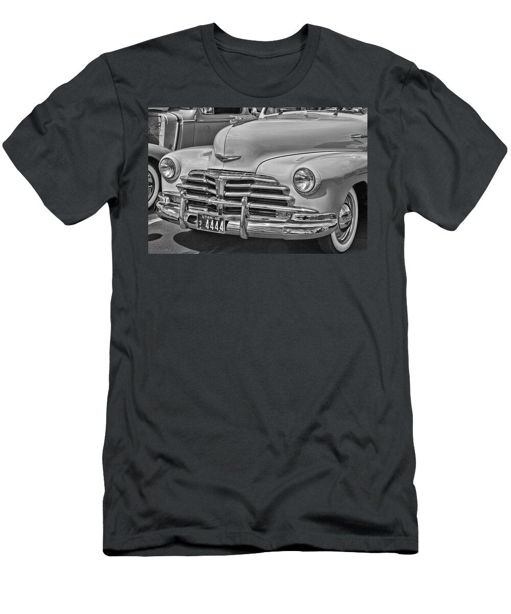 1948 Chevrolet Fleetmaster Convertible Bw 0129 Nick Gray T-Shirt