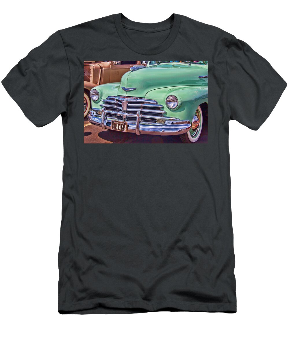1948 Chevrolet Fleetmaster Grille 0129 Nick Gray T-Shirt