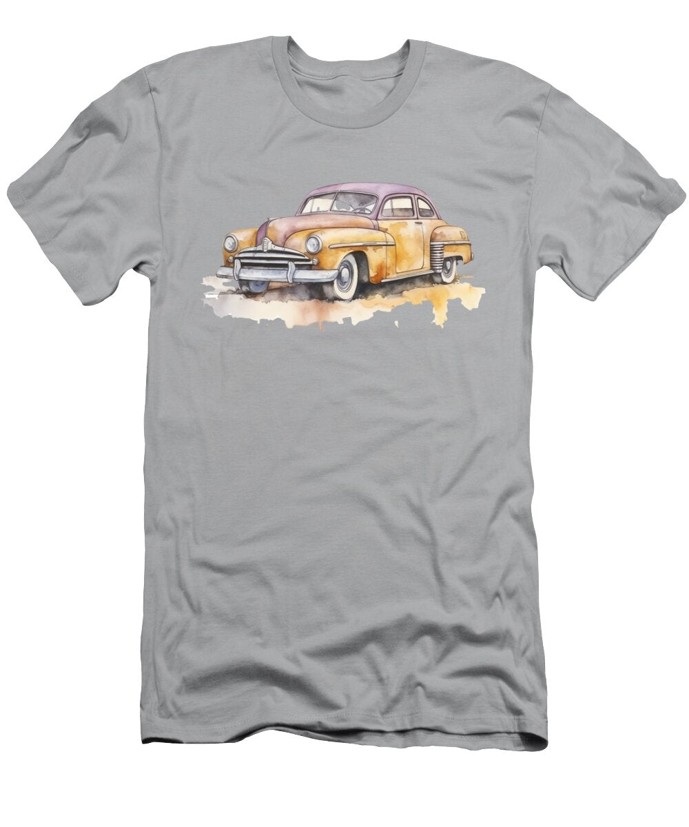 1949 Mercury Eight Watercolor 146 Mad Paperairplanes T-Shirt
