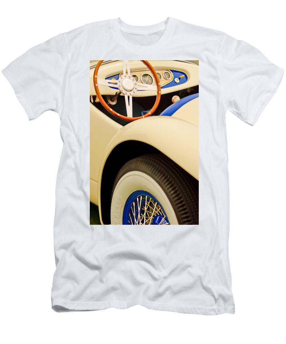 1950 Eddie Rochester Anderson Emil Diedt Roadster Steering Wheel Jill Reger T-Shirt