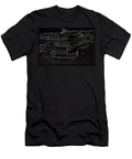 1950 Ford Coupe Neon Glow Steve Mckinzie T-Shirt