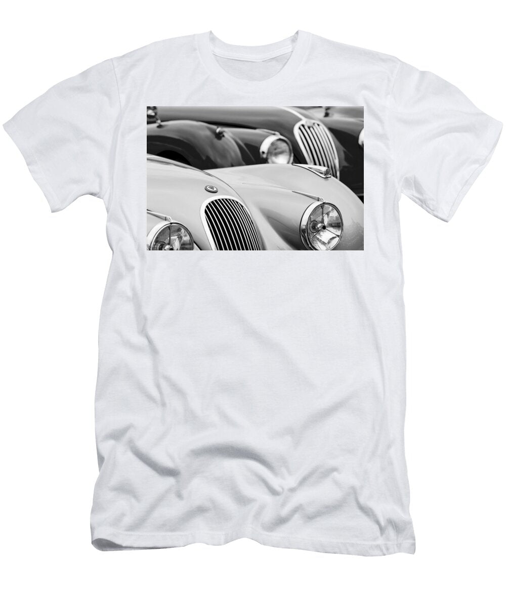 1950 Jaguar Xk120 Roadster Grille 2 Jill Reger T-Shirt